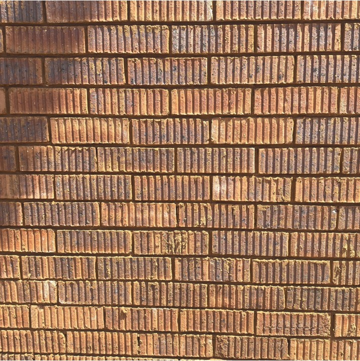 Red Ribbed Plaster Bricks from DezYNO Bricks – High-bond bricks designed for superior plaster adhesion and long-term durability.