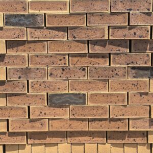 Nala Satin Dark Face Brick supplied by DezYNO Bricks – High-quality, durable bricks for building and paving