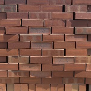 Red Antique Satin Face Brick